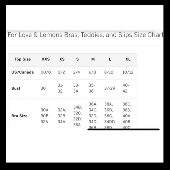 NWT For Love and Lemons Gardenia Long Line Bra - Picture 7 of 8